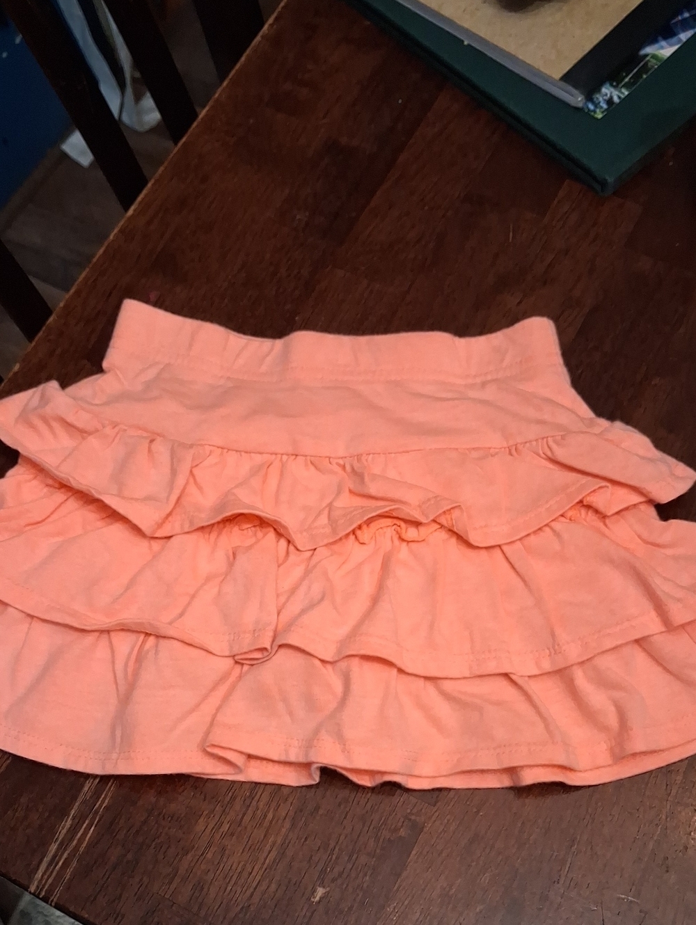 Garanimals Peach Tiered Ruffle Mini Skirt